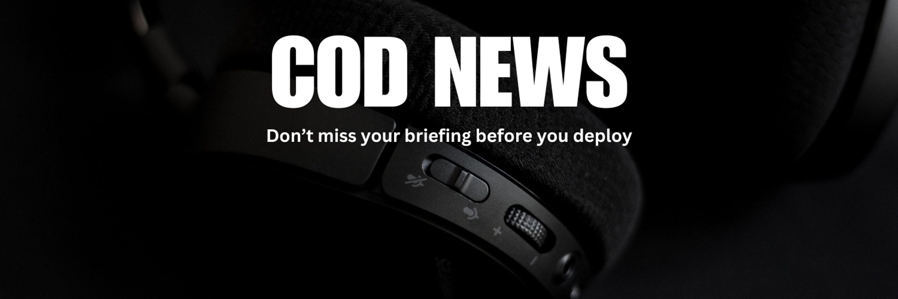 COD NEWS