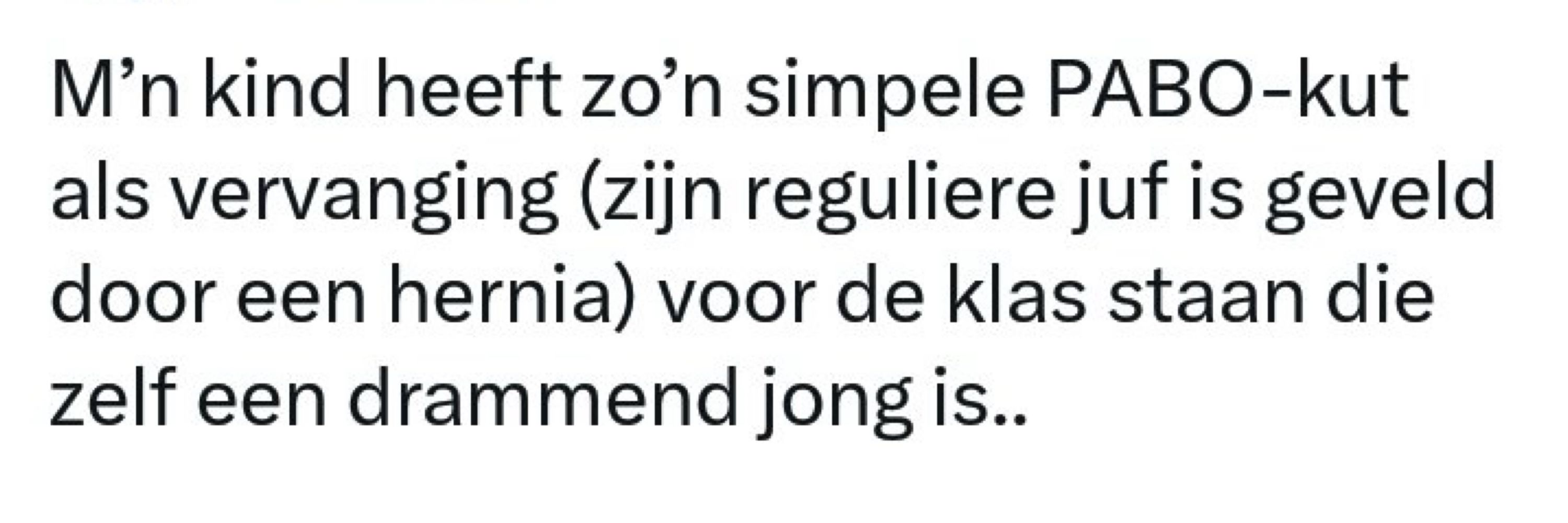 De pabo kut