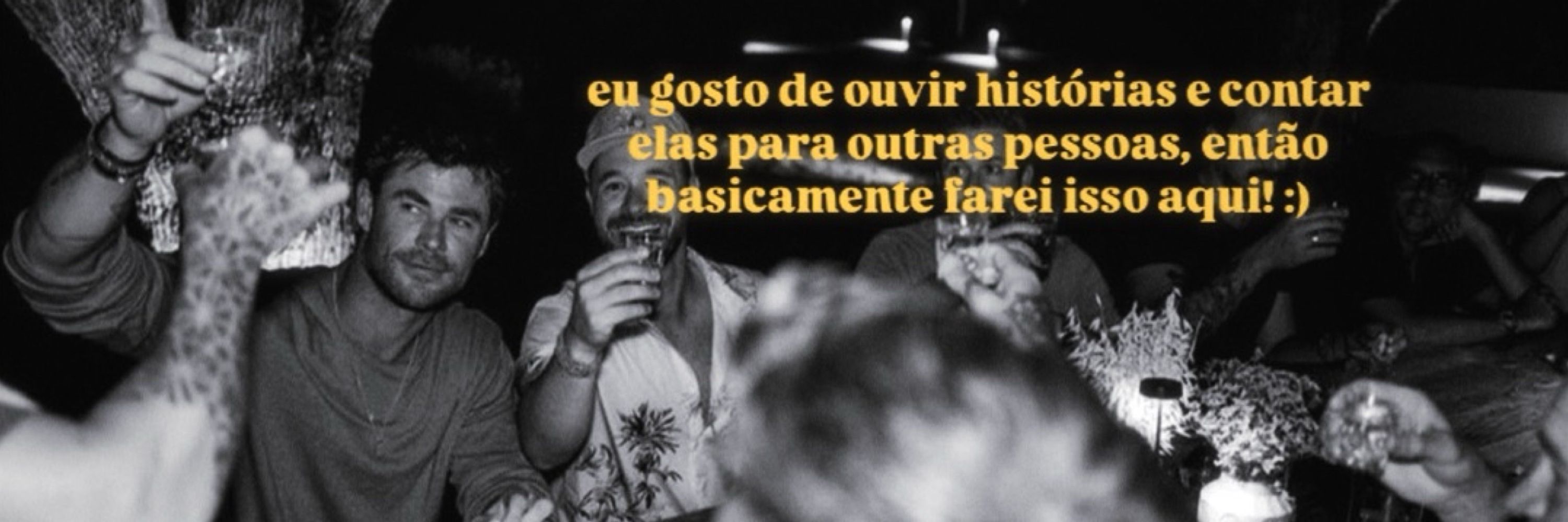 MARIANO conta histórias. 