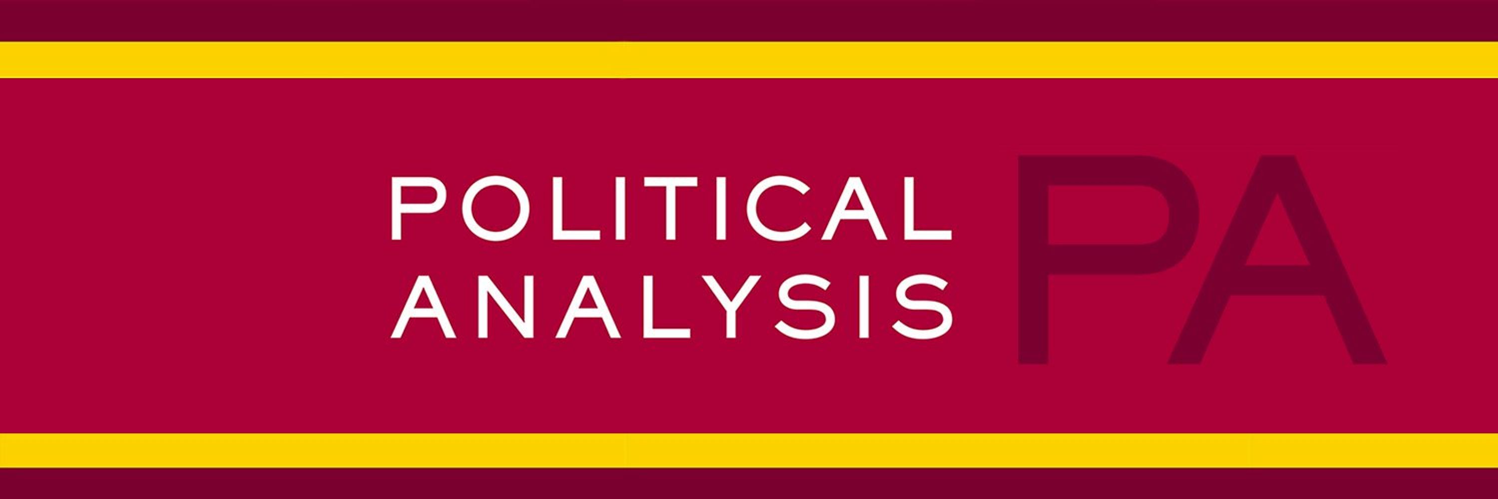 Political Analysis