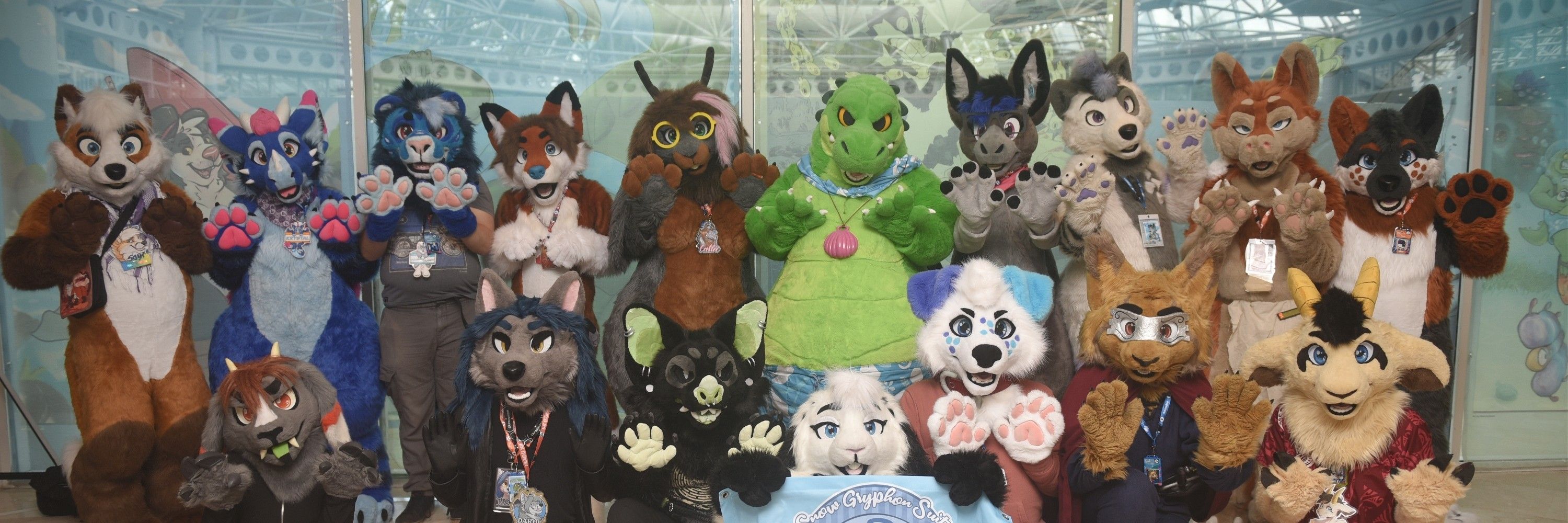 Snow Gryphon Suits