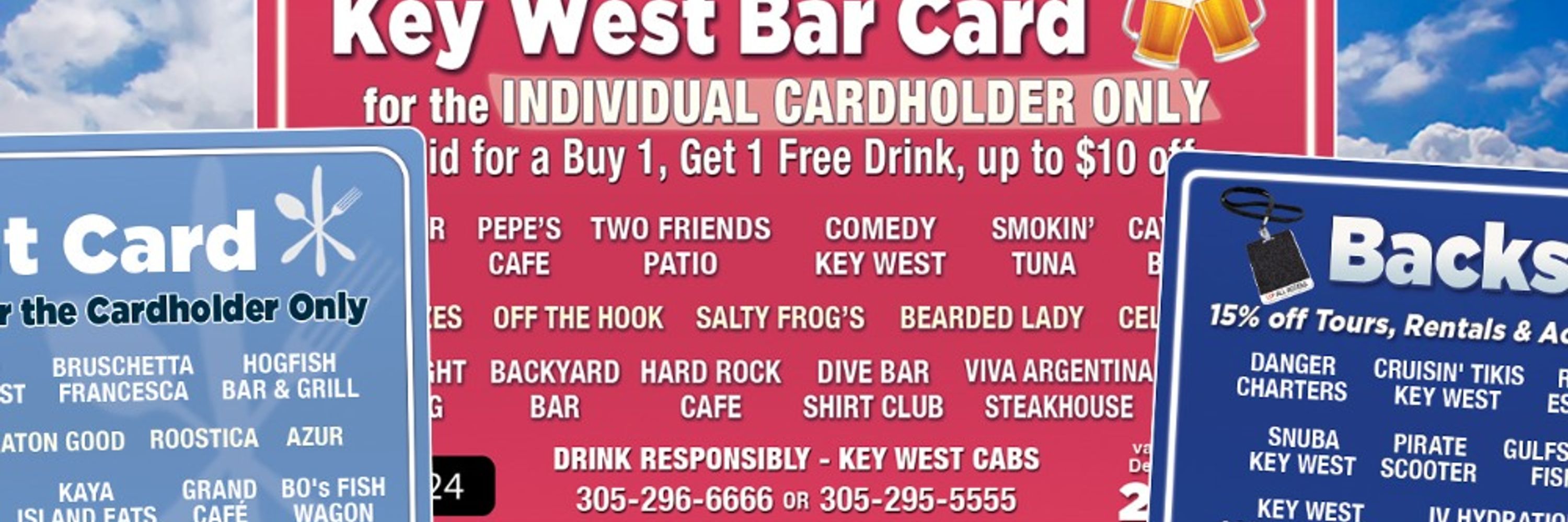 Key West Bar Card