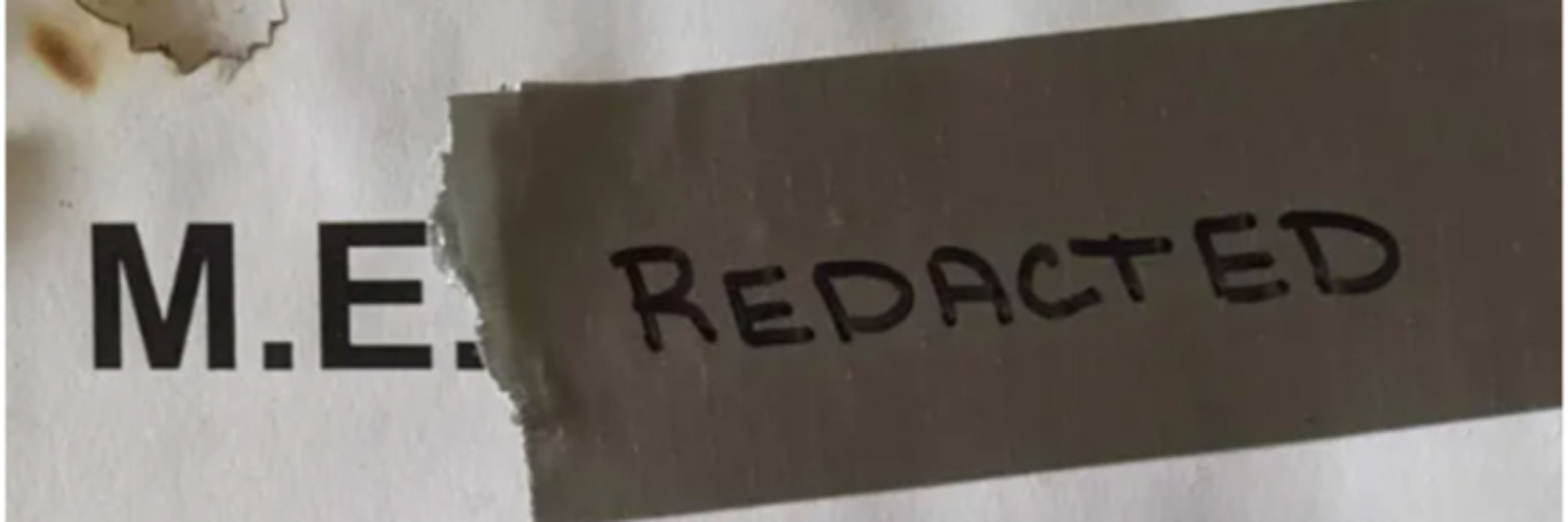 M.E. Redacted