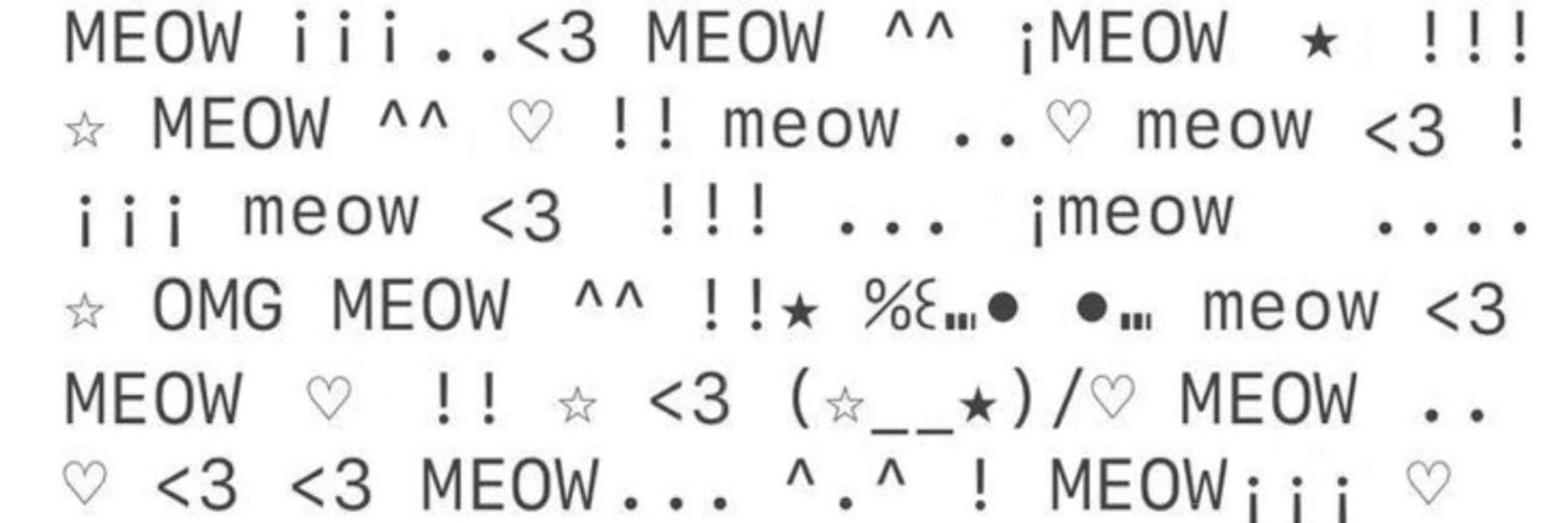 meow