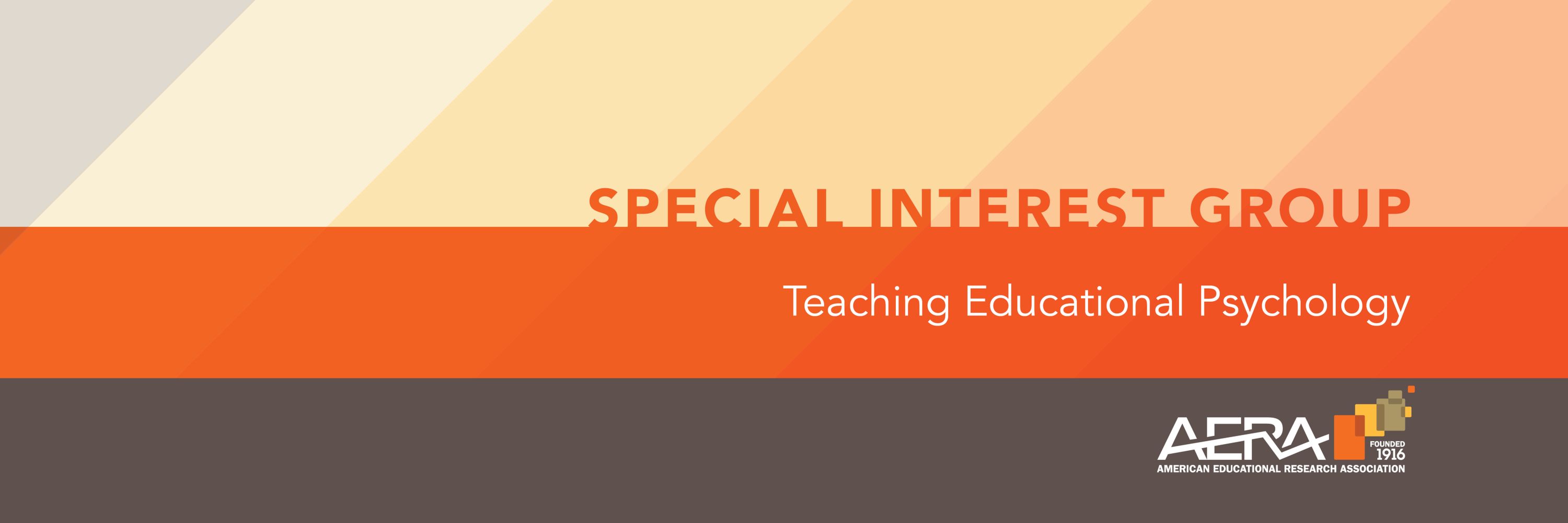AERA Teaching Educational Psychology SIG - Graduate Students