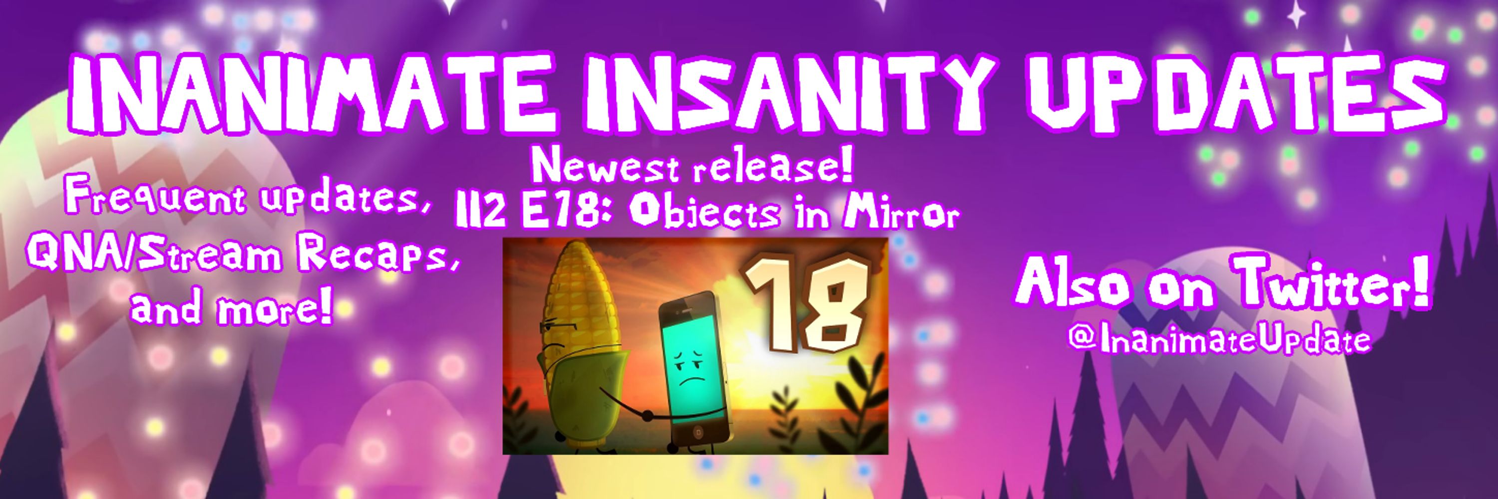 Inanimate Insanity Updates