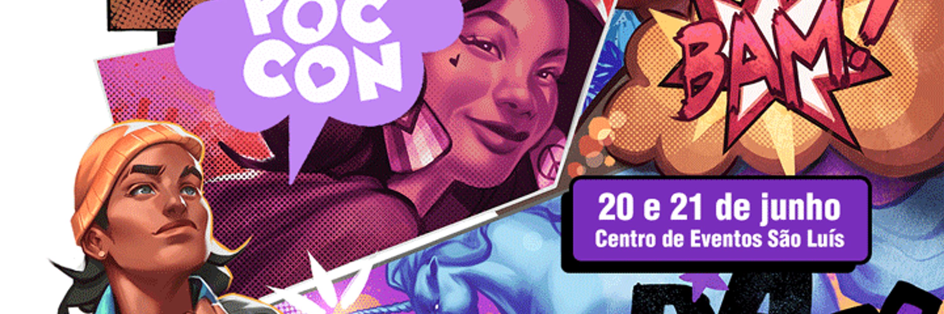Poc Con Feira LGBTQIA+ de Quadrinhos e Artes Gráficas
