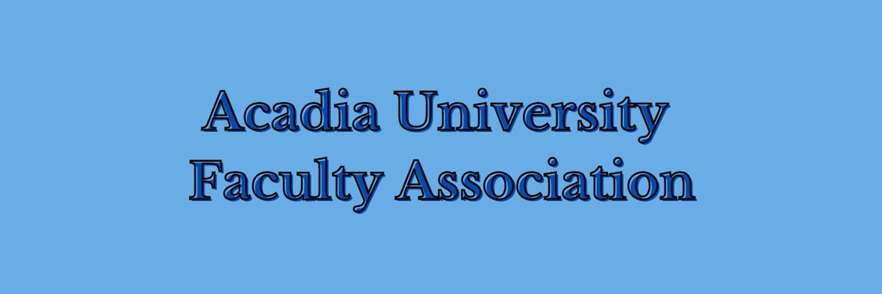 Acadia University Faculty Association