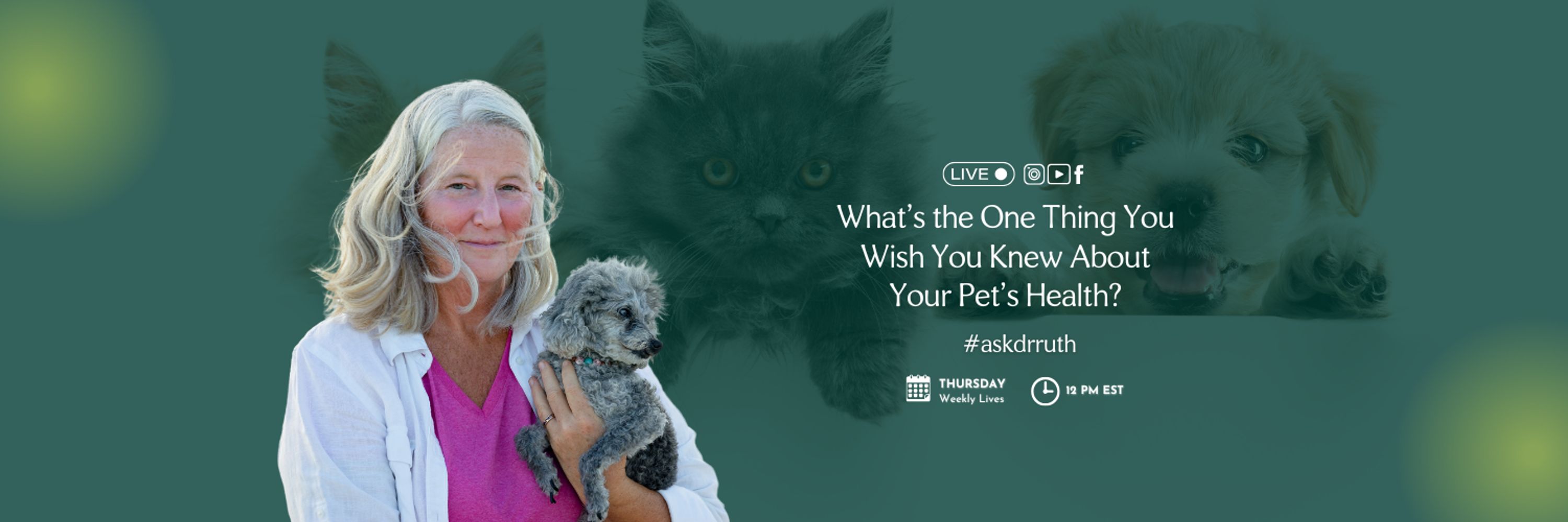 Dr. Ruth Roberts, the Original Pet Health Coach
