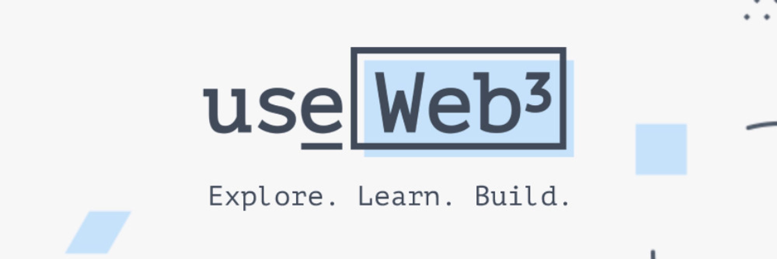 useWeb3 - Learn Web3 development
