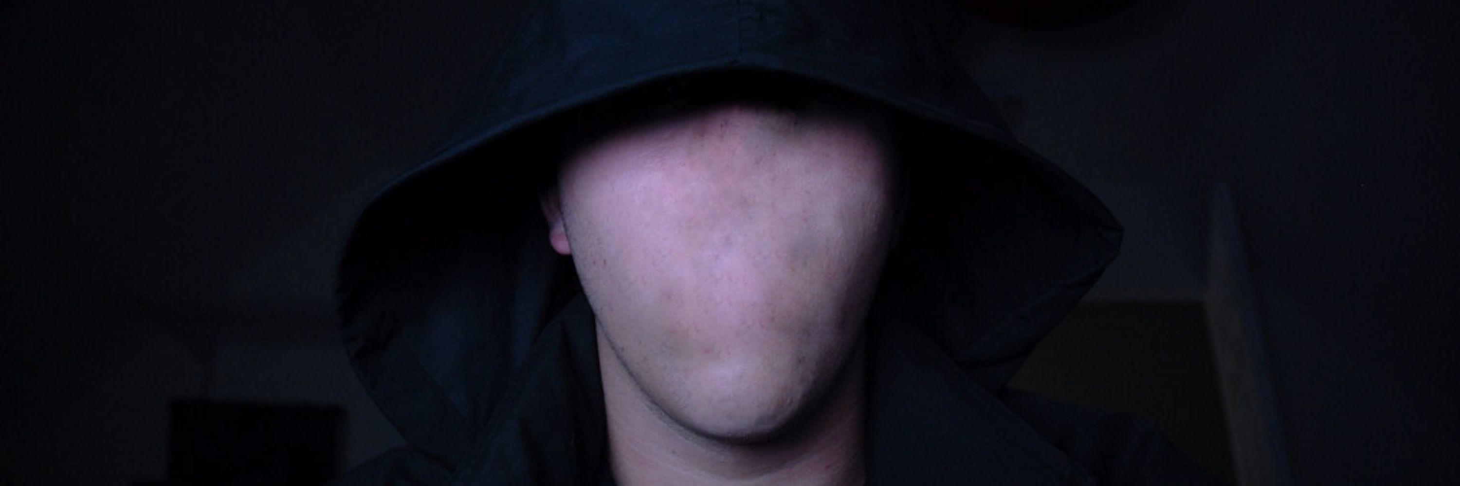 Faceless man