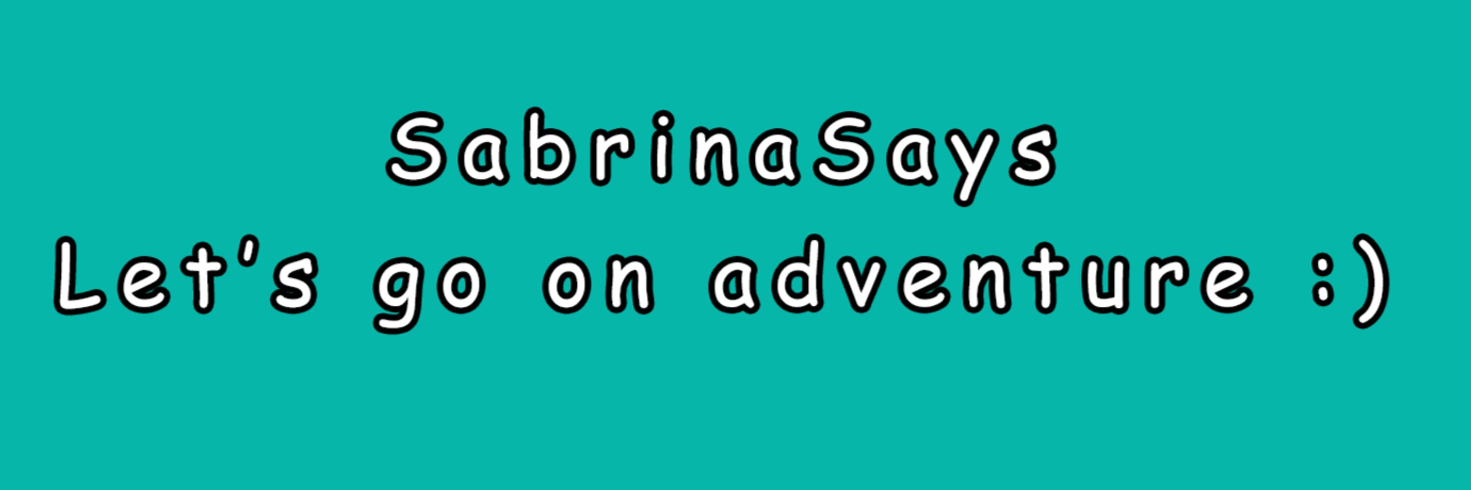 SabrinaSays