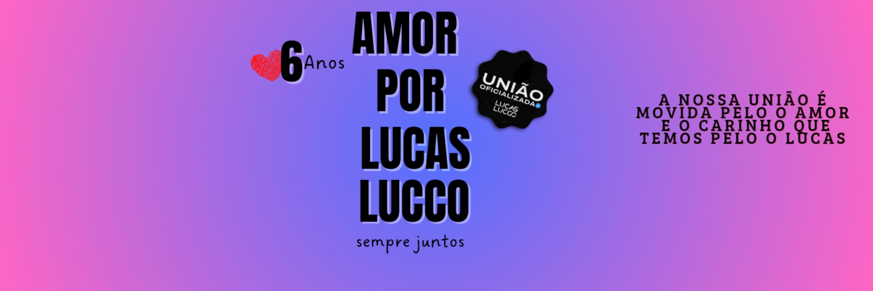 União Amor por Lucas Lucco (fan accout) 