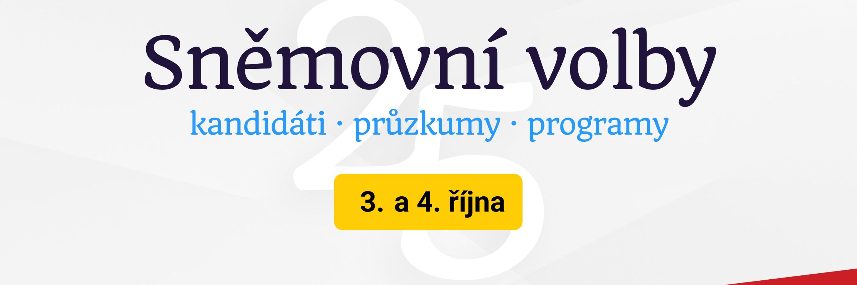 Programy do voleb 🗳
