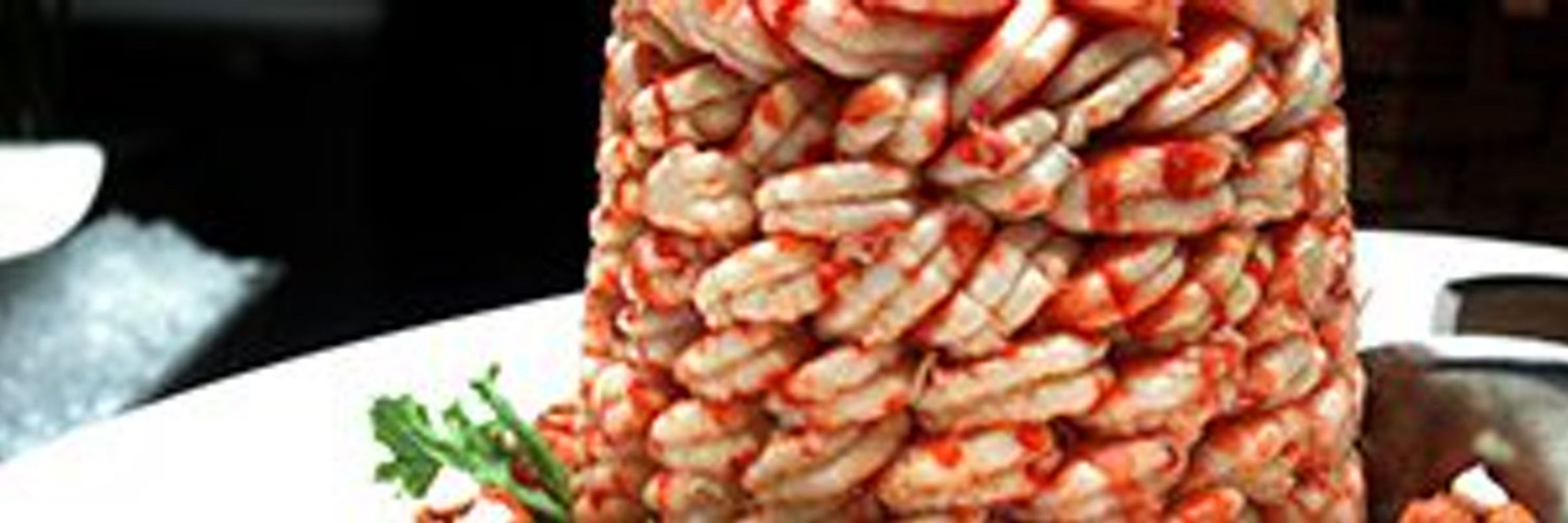 Shrimp tower