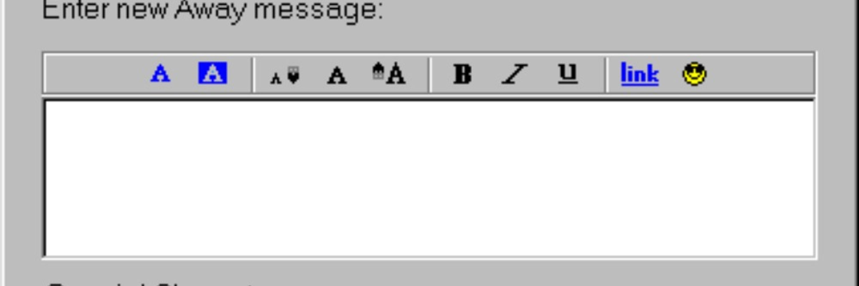 Away Messages