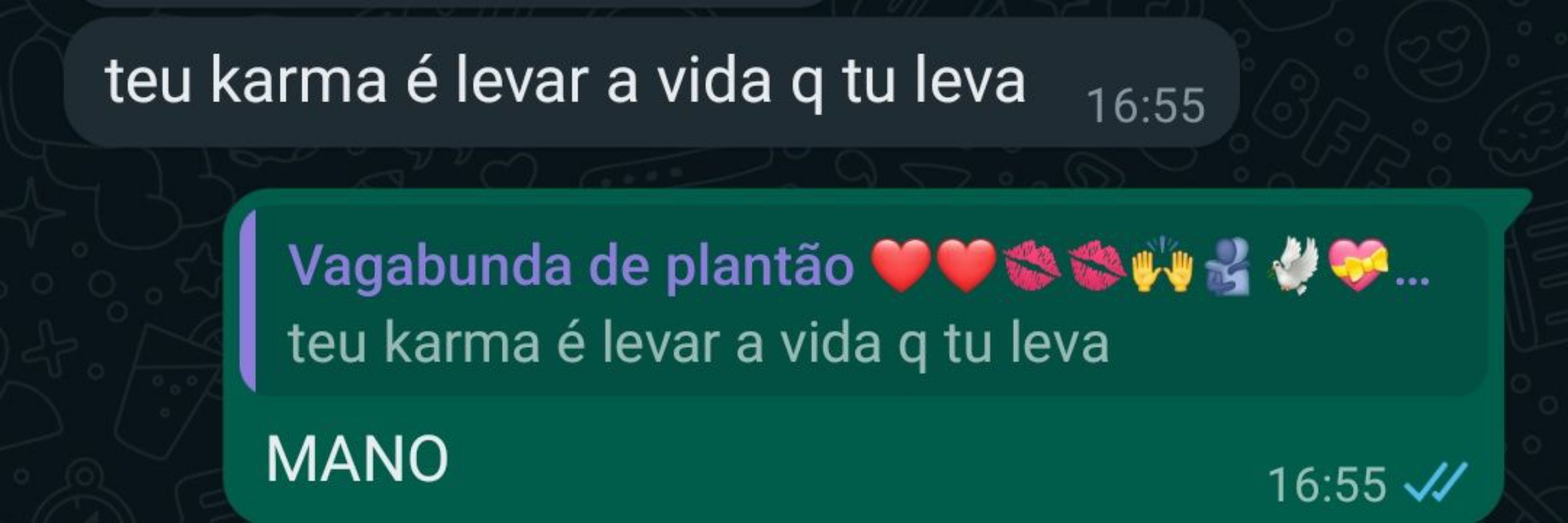 Olá! estou usando o whatsapp.