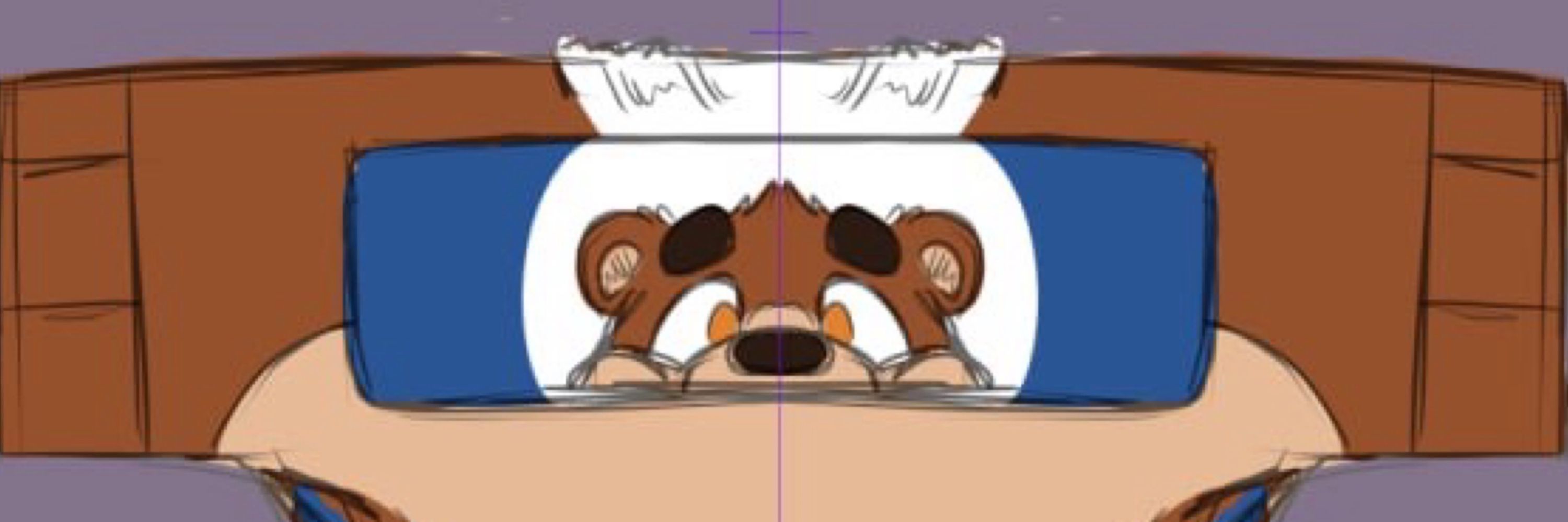 Otterly soaked diaper