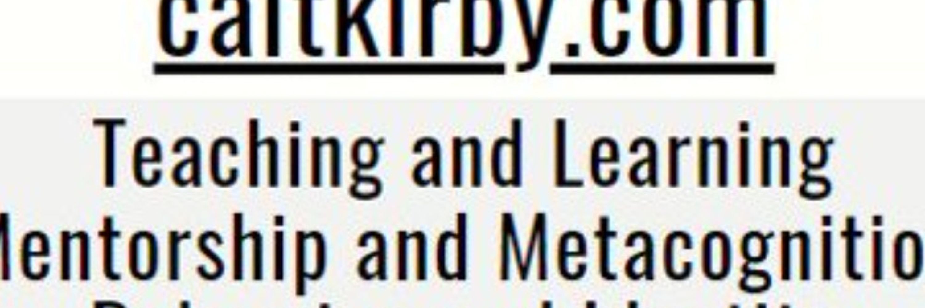 Dr. Cait S. Kirby