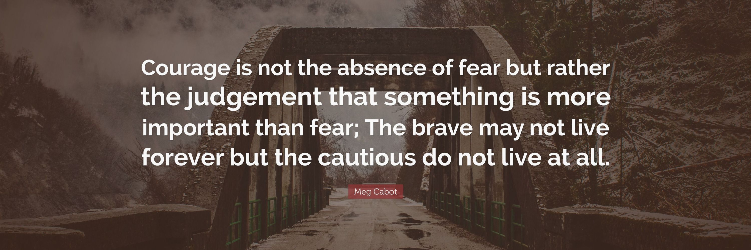 We Have A Courage Crisis!