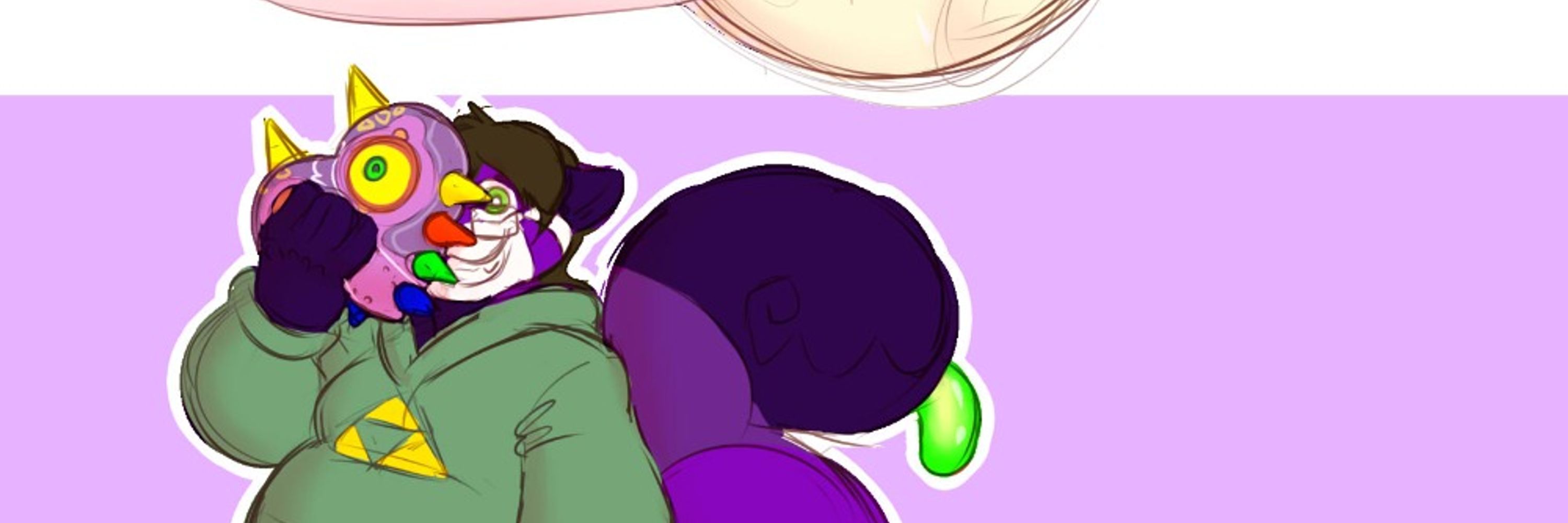 Purple Chonk panda