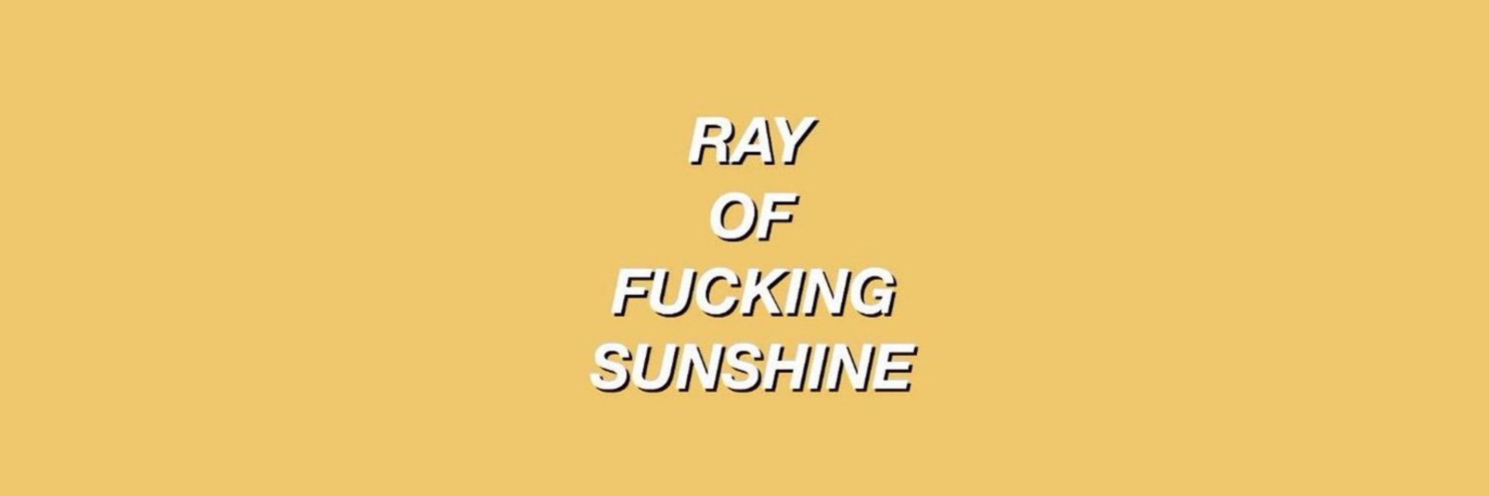 rayofsunshine ☀️