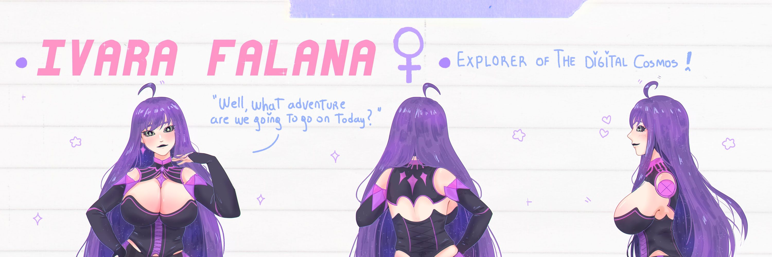 Ivara Falana 💾🌌 | Cyber-Celestial VTuber