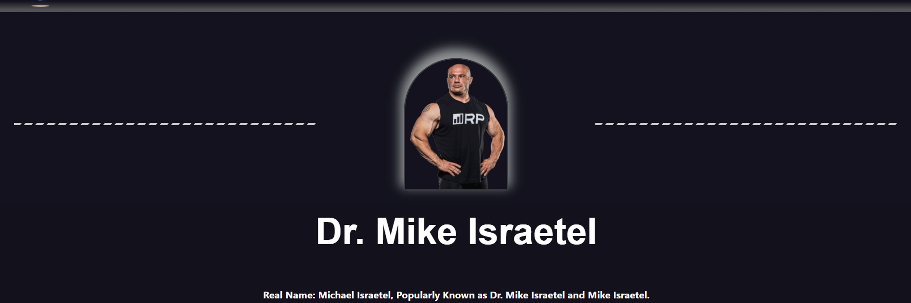 DrMikeIsraetel.Com