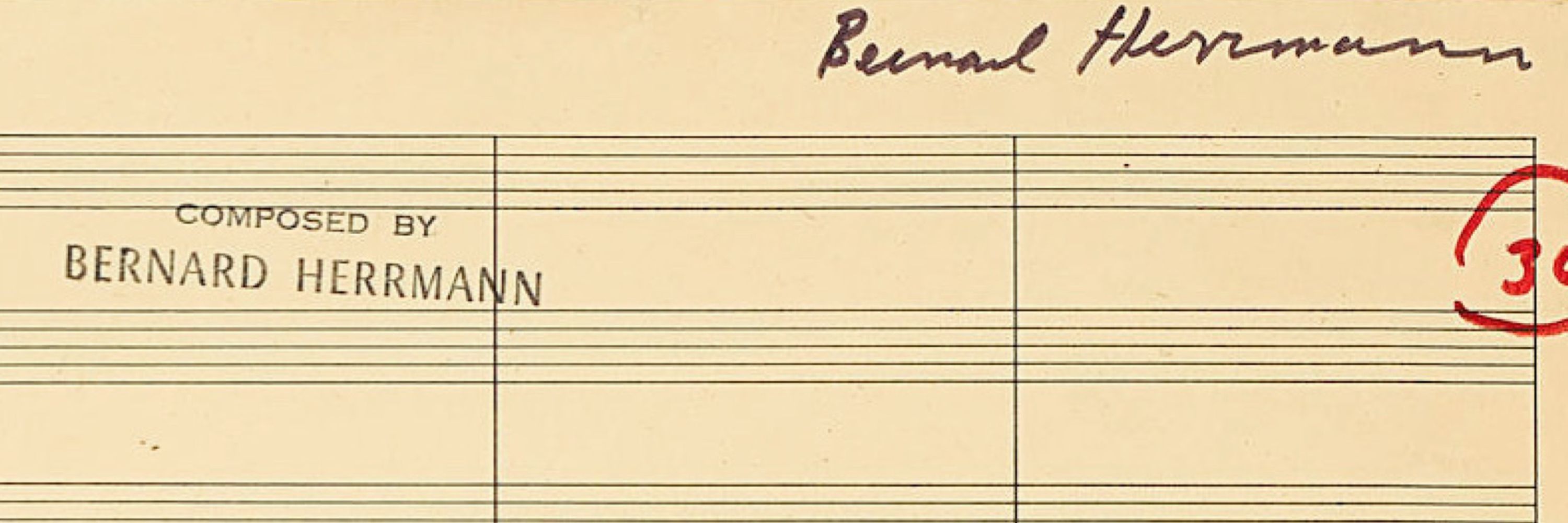 The Bernard Herrmann Archive