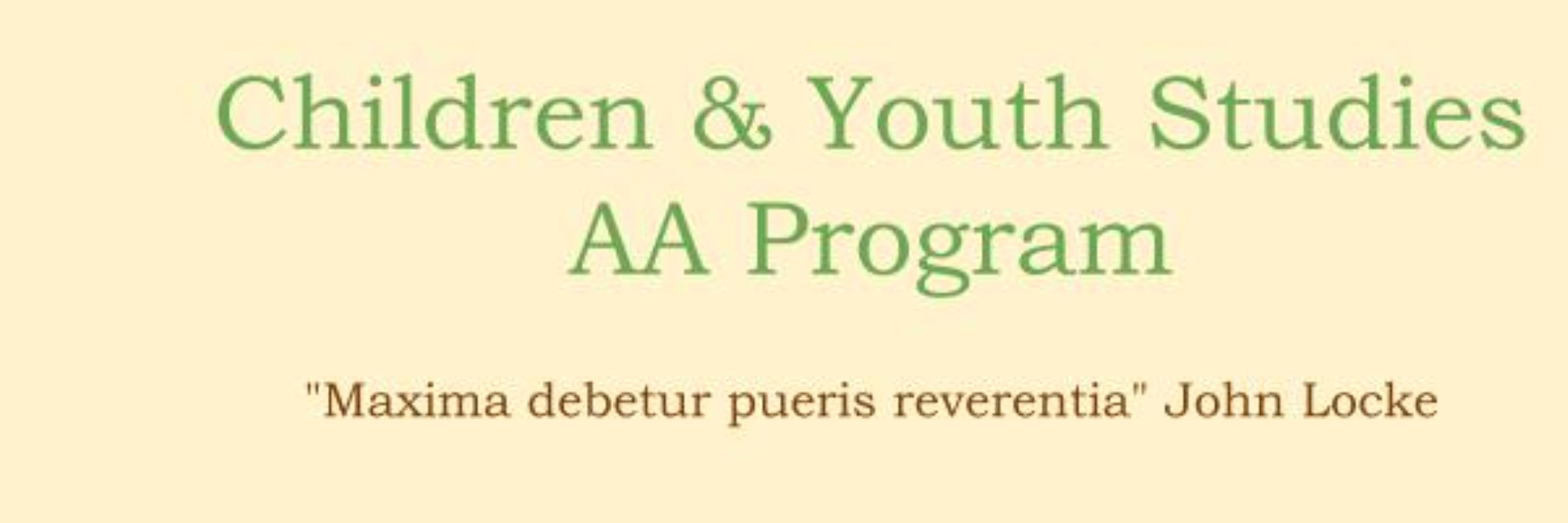 Children & Youth Studies BMCC