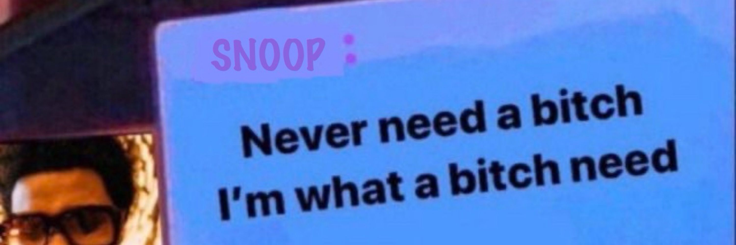 Snoop 🍃