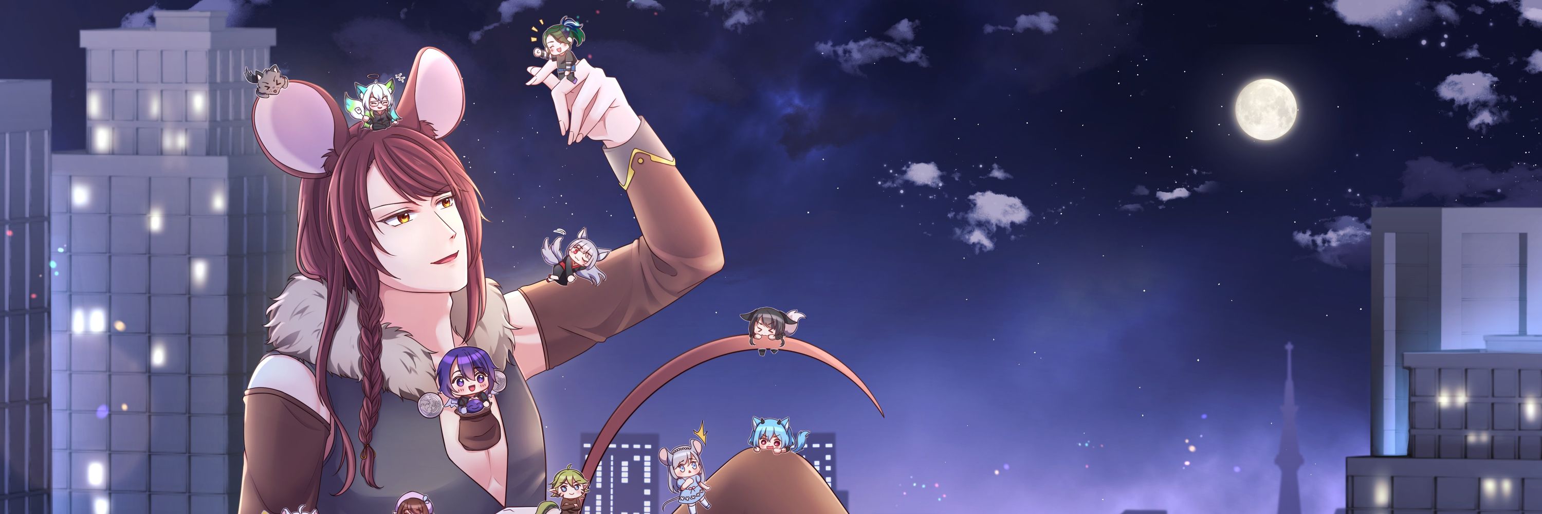 SaruRoku:  Giant Mouse Vtuber