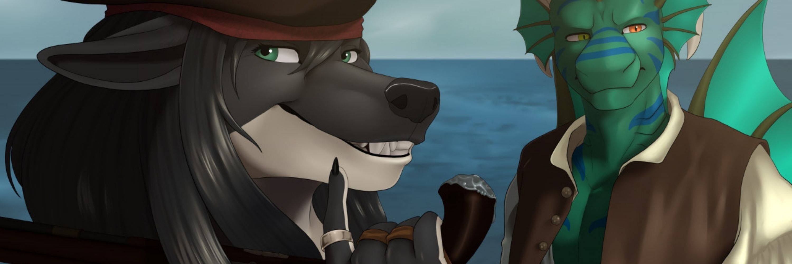 Maelstrom Eyre, Greymuzzle Pirate!🏴‍☠️