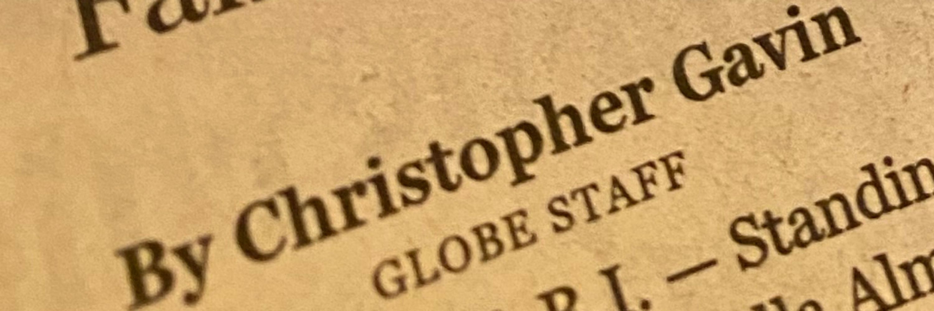 Christopher Gavin