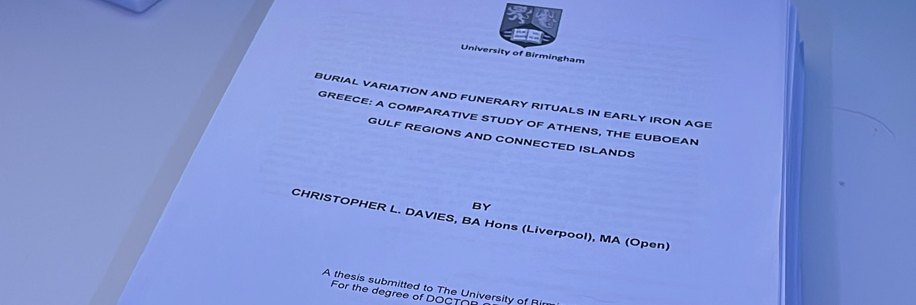 Christopher Davies, Ph.D.