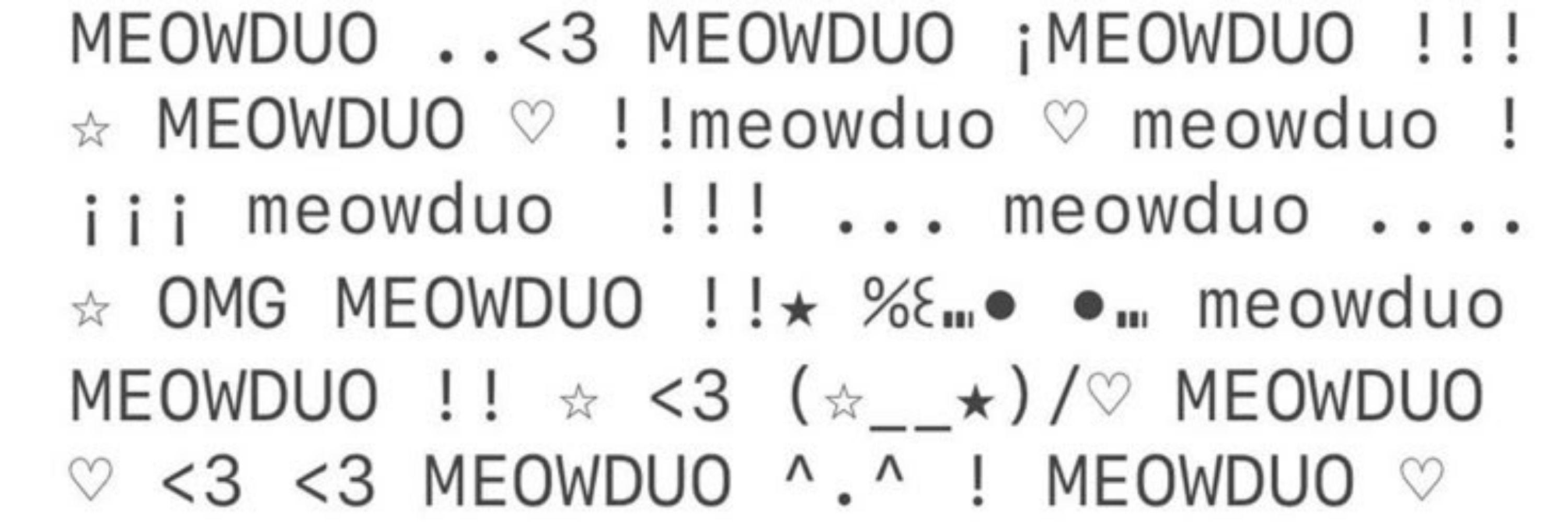 meow
