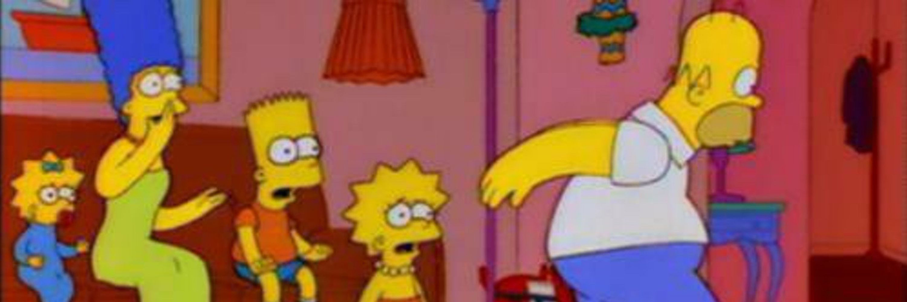 Homero simpson es flaco en comparacion al gordo dan