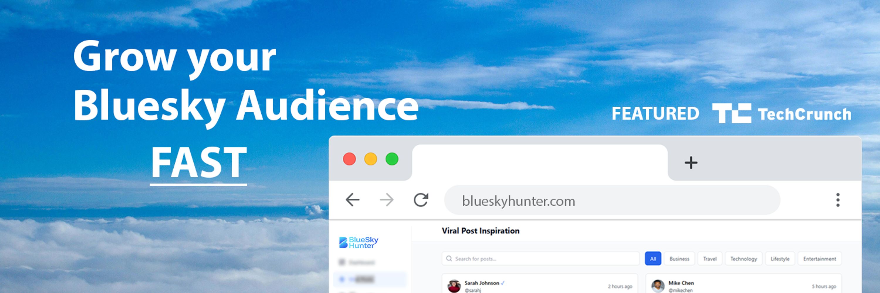 Blueskyhunter - Analytics & Growth Tools