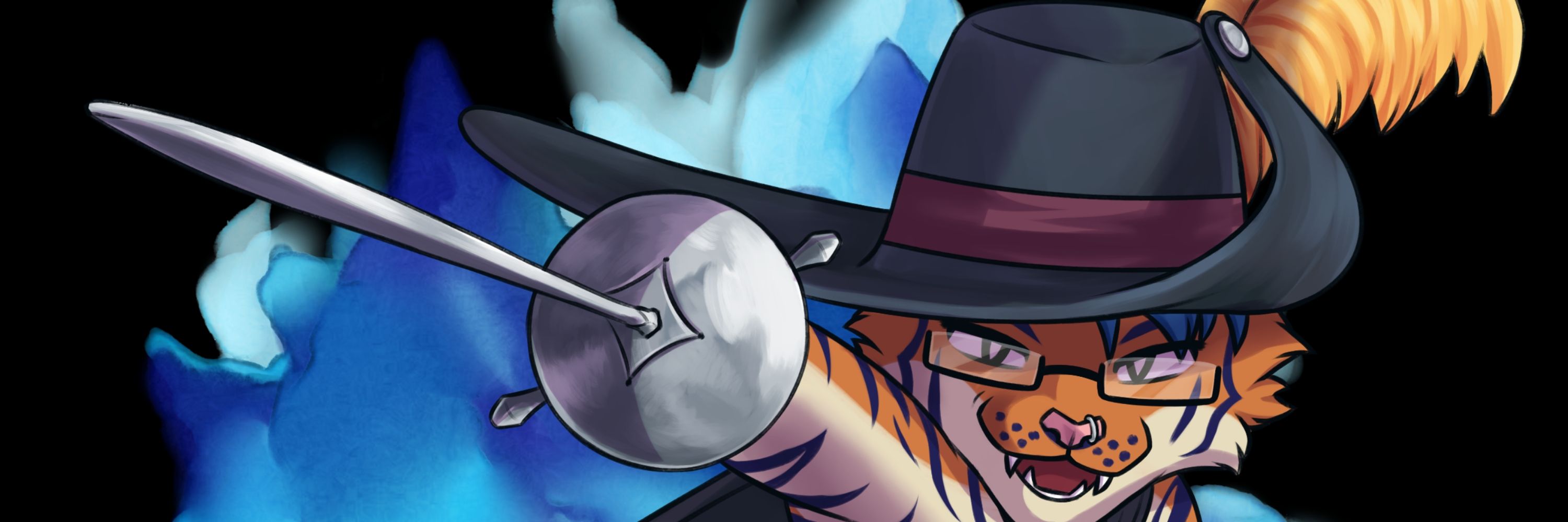 Pounce the tiger 🏳️‍⚧️🐾
