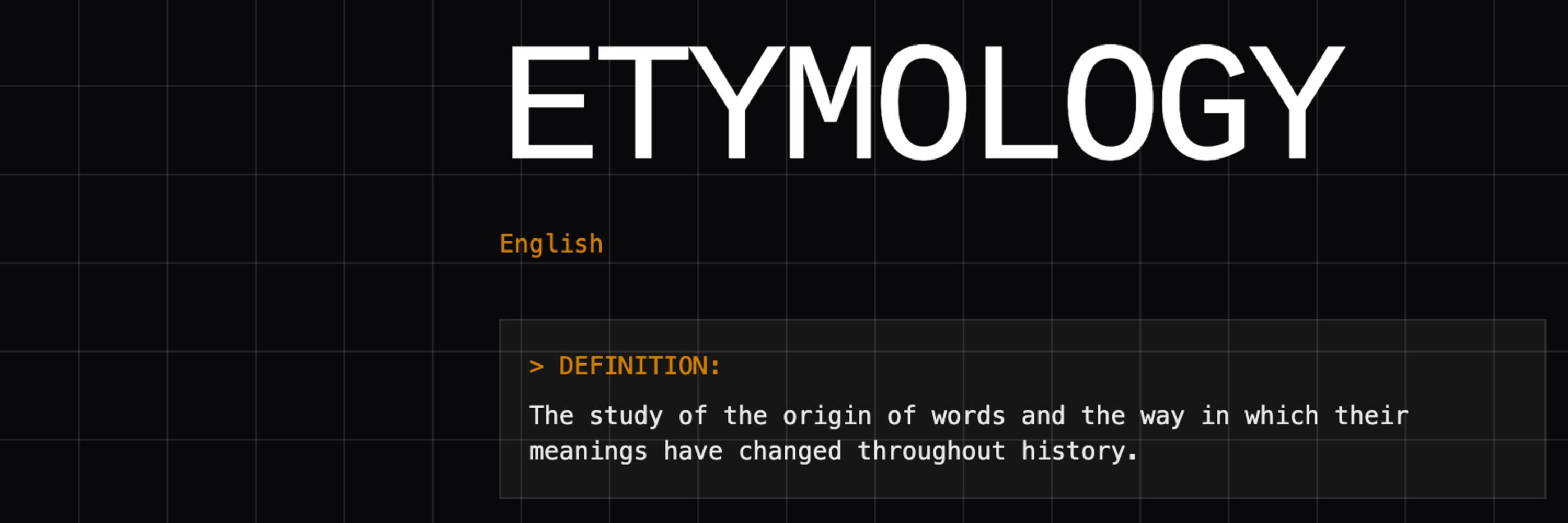 etymology.today