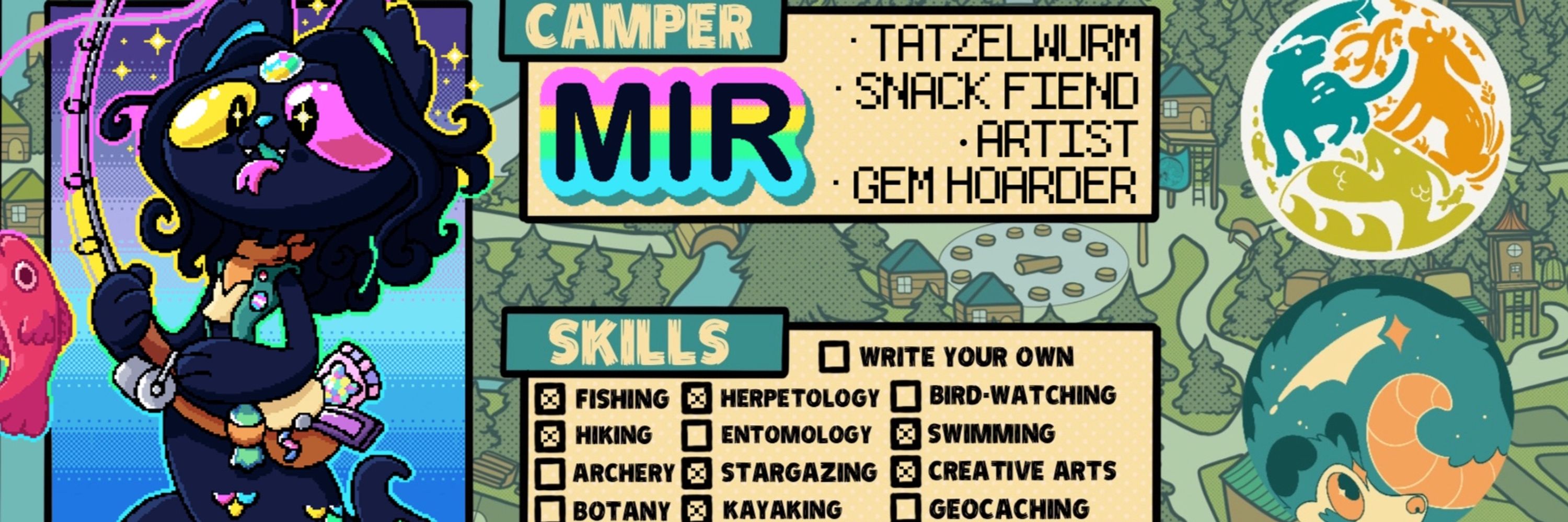 Camper Mir 🐈‍⬛🐍