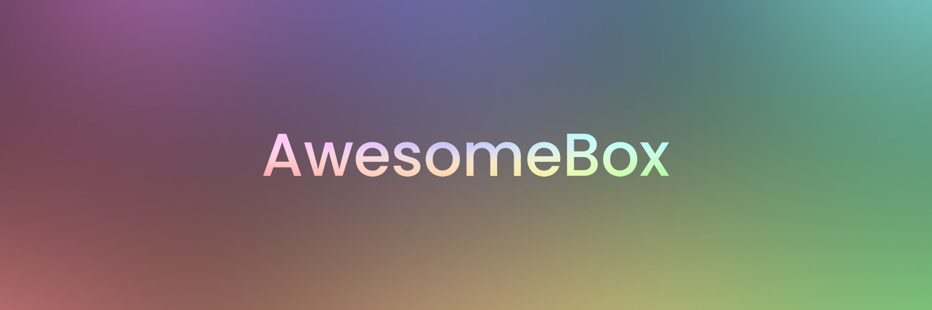 AwesomeBox