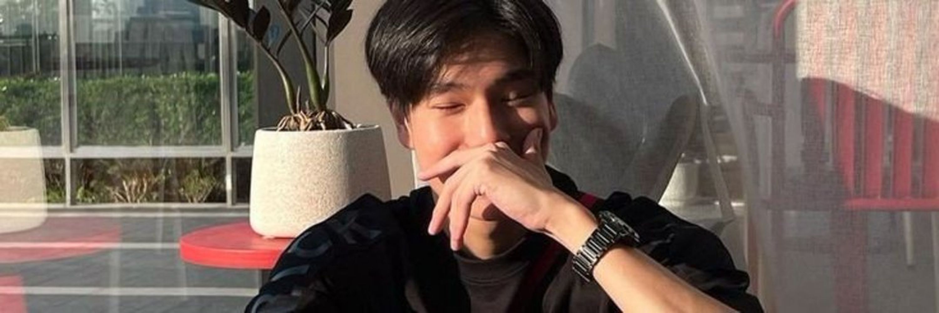 Tony. Phuwin's boyfriend