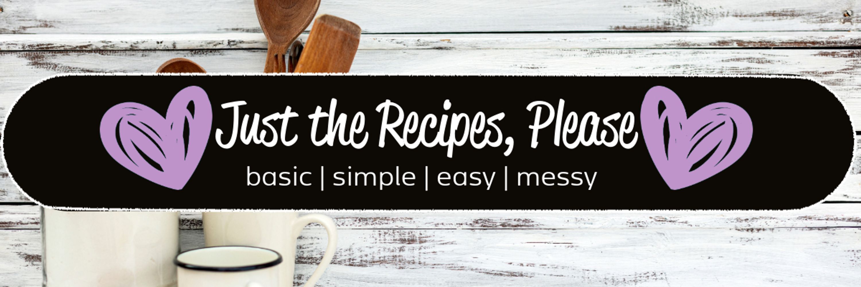Just The Recipes, Please