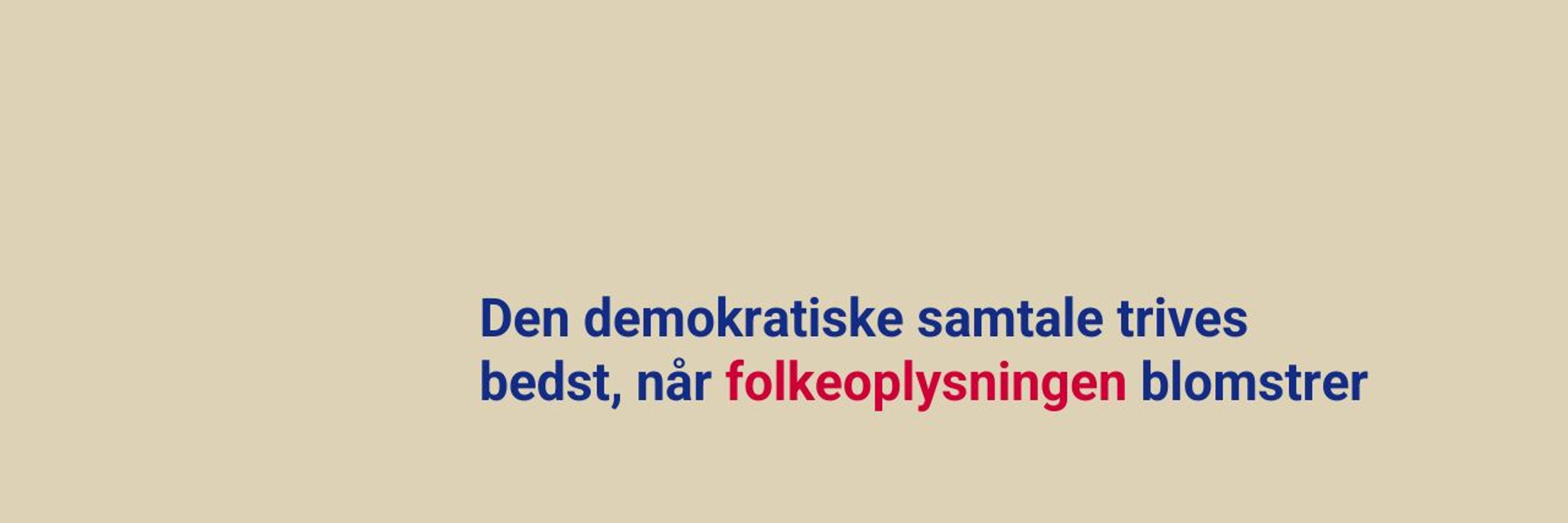 DFS - Dansk Folkeoplysnings Samråd