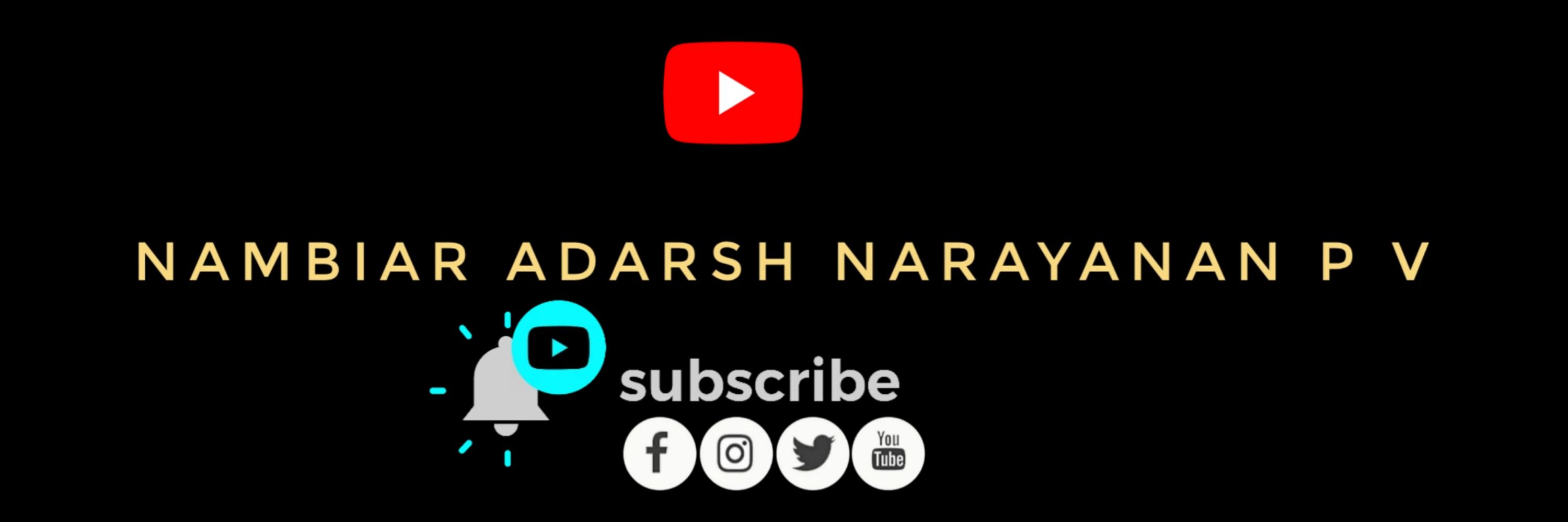 Nambiar Adarsh Narayanan P V