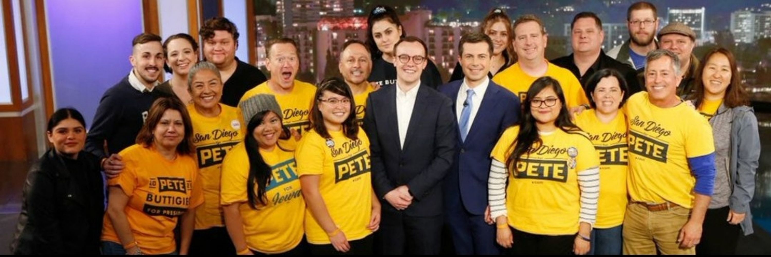 George with Team Pete