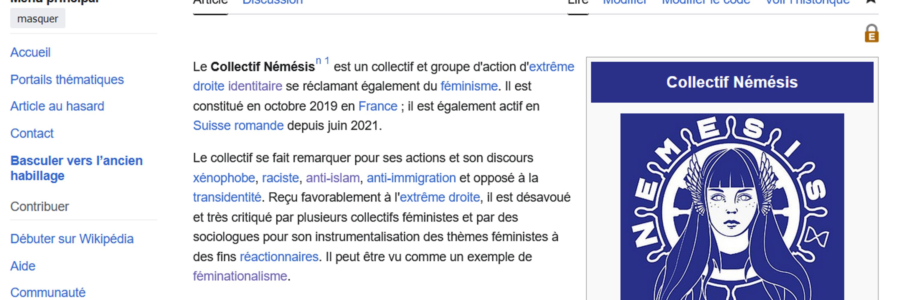 Collectif Némésis (parodie d'un collectif qui désinforme)