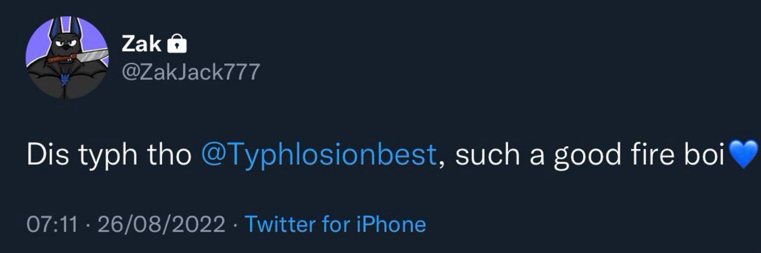 TyphlosionBest (socially empty)