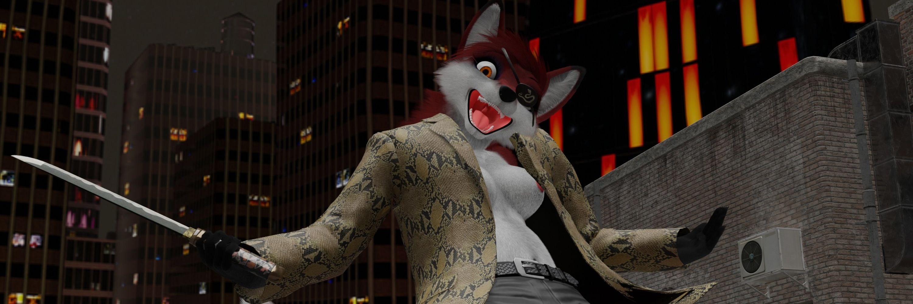 Joy Greasefox, Blendersona